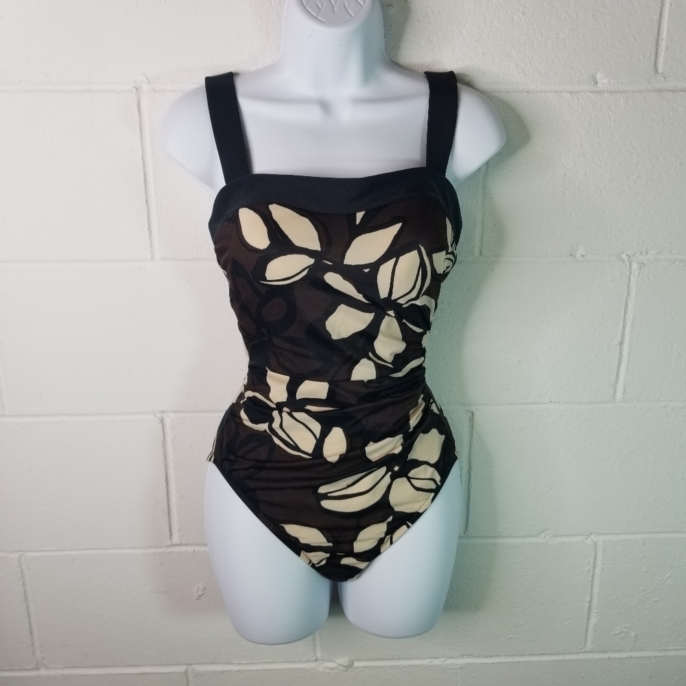 Miraclesuit Finnegan foral slimming one piece swimsuit - Picture 3 of 9